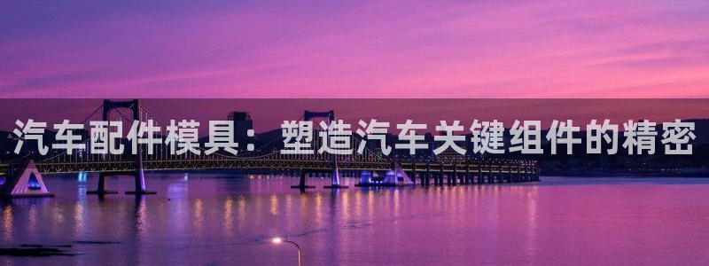 太阳控股集团：汽车配件模具：塑造汽车关键组件的精密