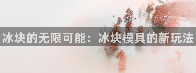太阳集团网站官网：冰块的无限可能：冰块模具的新玩法