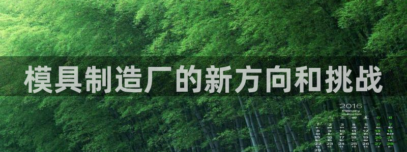 太阳集团地址：模具制造厂的新方向和挑战