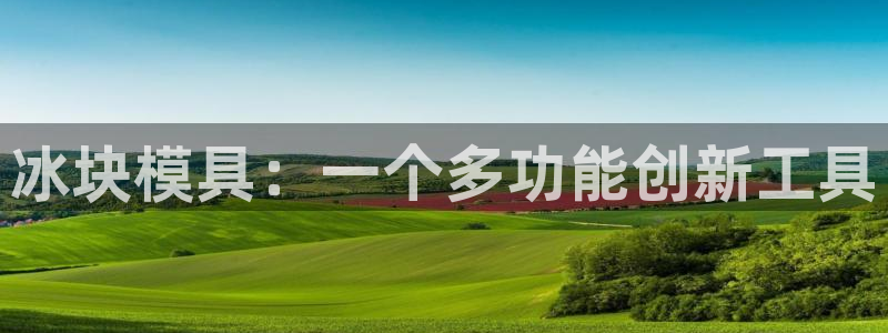 2003网站太阳集团：冰块模具：一个多功能创新工具