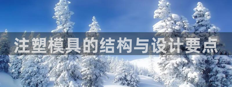 太阳成集团tyc234cc[主页]网站振兴：注塑模具的结构与设计要点