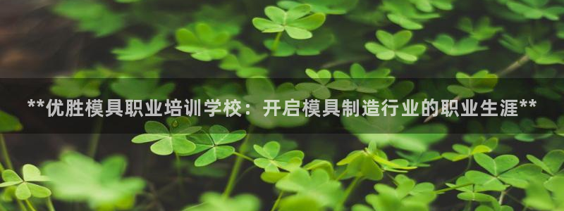太阳集团董事长是谁：**优胜模具职业培训学校：开启模具制造行业的职业生涯**