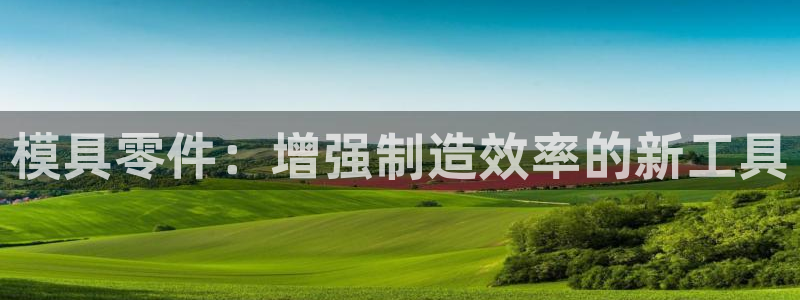 太阳gg在线测速登录：模具零件：增强制造效率的新工具