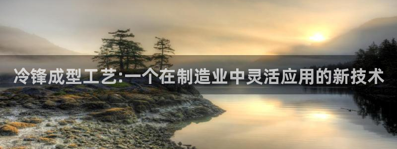 太阳集团股份有限公司官网：冷锋成型工艺:一个在制造业中灵活应用的新技术