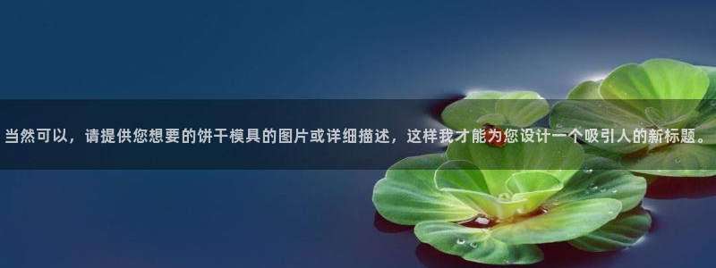 太阳游戏成语：当然可以，请提供您想要的饼干模具的图片或详细描述，这样我才能为您设计一个吸引人的新标题。