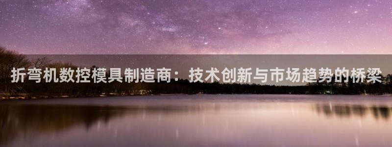 太阳成集团tyc234cc主页网站：折弯机数控模具制造商：技术创新与市场趋势的桥梁