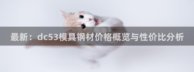 太阳集团控股有限公司官网香港：最新：dc53模具钢材价格概览与性价比分析