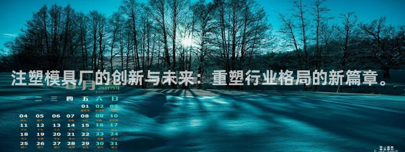 太阳成集团tyc7111cc电影：注塑模具厂的创新与未来：重塑行业格局的新篇章。